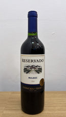 VINHO ARG CONCHA Y TORO RES MALBEC 750ML