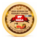 QUEIJO RECHEADO COM REQUEIJAO E GOIABADA