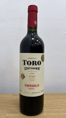 VINHO TORO CENTEN TEMPRANILLO 750ML