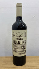 V AR VINAS ARGENTINAS CAB SAUV TT 750ML