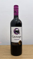 VINHO CHIL GATO NEGRO CARMENER 750ML